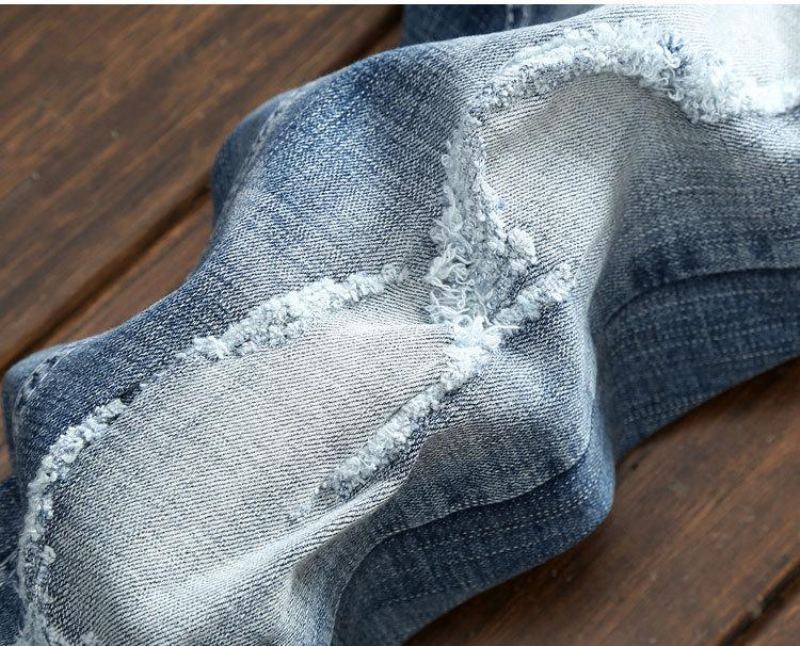 Hål Designer Jeans