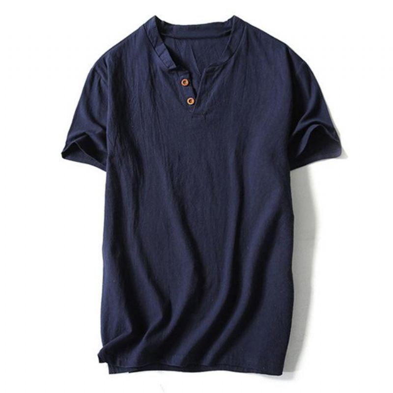 Knappdekor Trend T-shirts